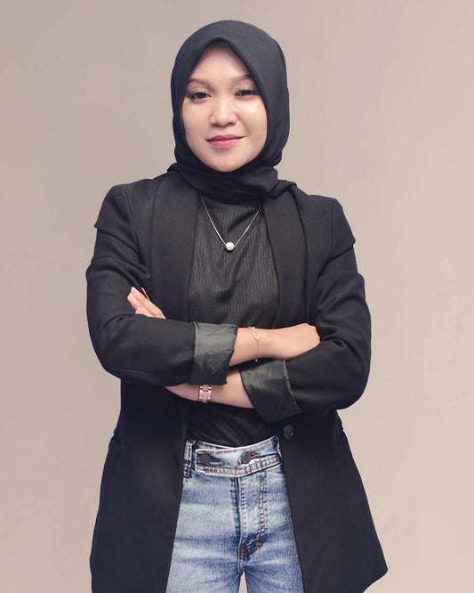 Black Luxe Chiffon Hijab
